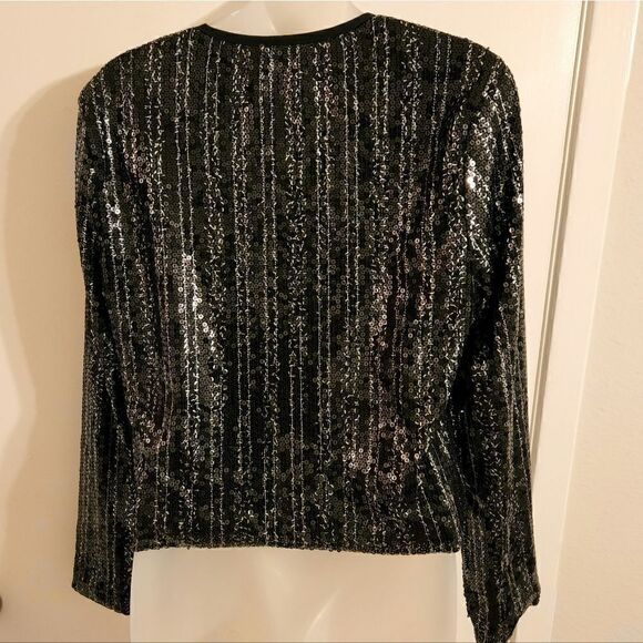 Christian Siriano Printed Evening Jacket size L - Picture 2 of 6